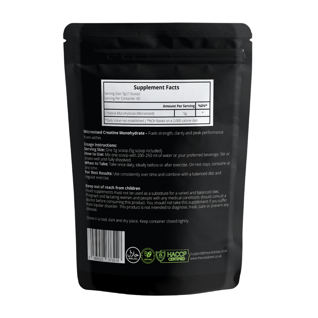 Creatine Monohydrate Powder - Pure Micronized Performance Fuel