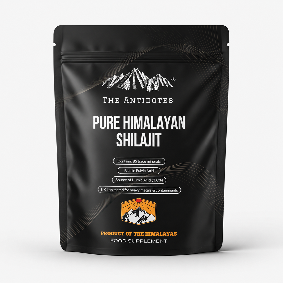 The Antidotes Himalayan shilajit resin pouch, product image 3