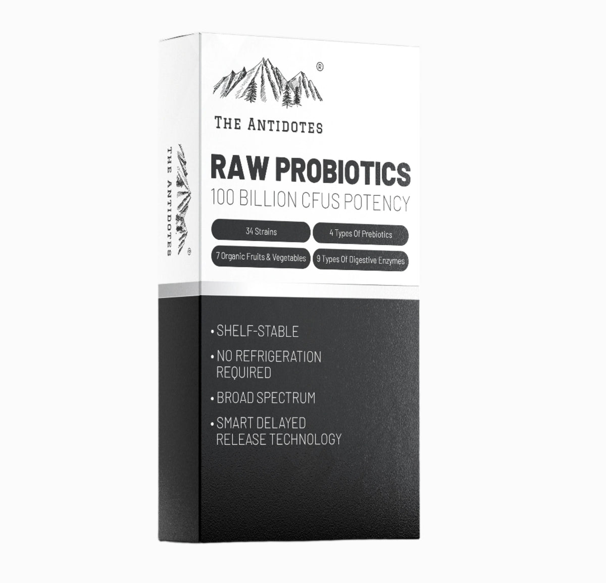 The Antidotes Raw Live Cultures multi-strain capsules pack, product image 7