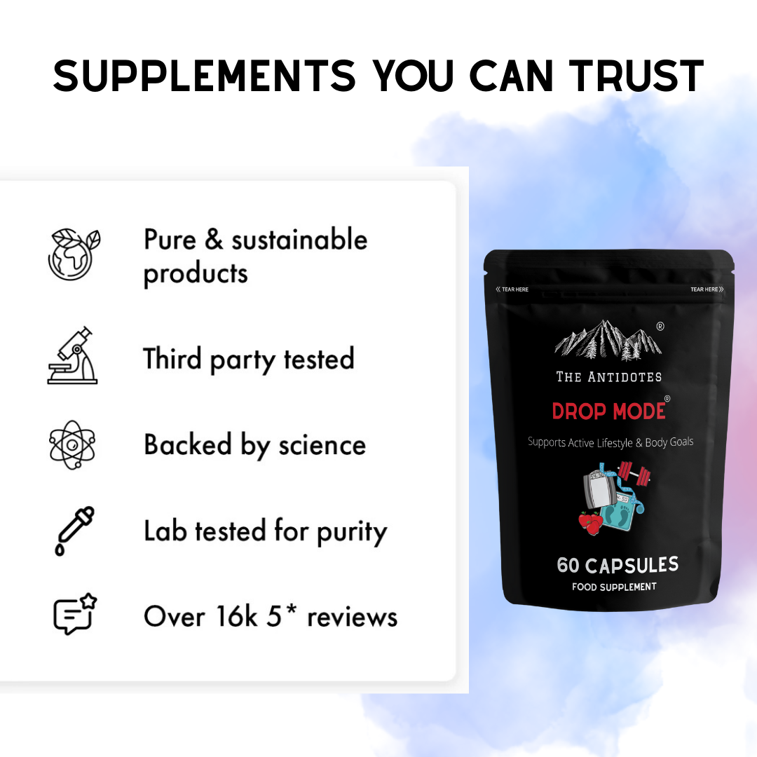 Drop Mode - Daily Energy & Focus Support - 60 Capsules
