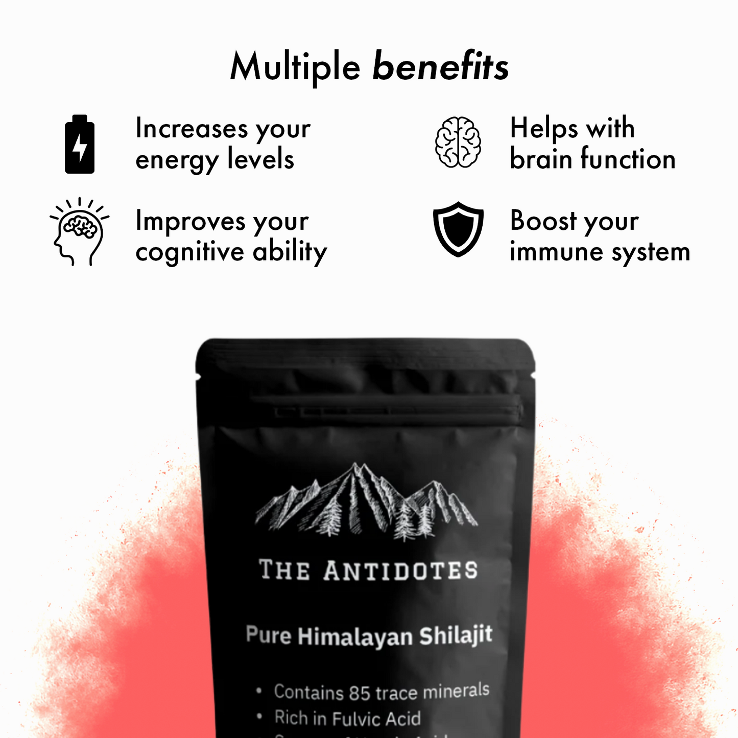 100% Pure Black Himalayan Shilajit (Gold Grade)