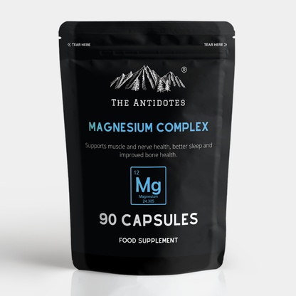 The Antidotes Magnesium Complex 5-in-1 capsules, 90 capsule pack