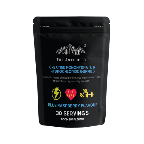 The Antidotes creatine monohydrate and hydrochloride gummies
