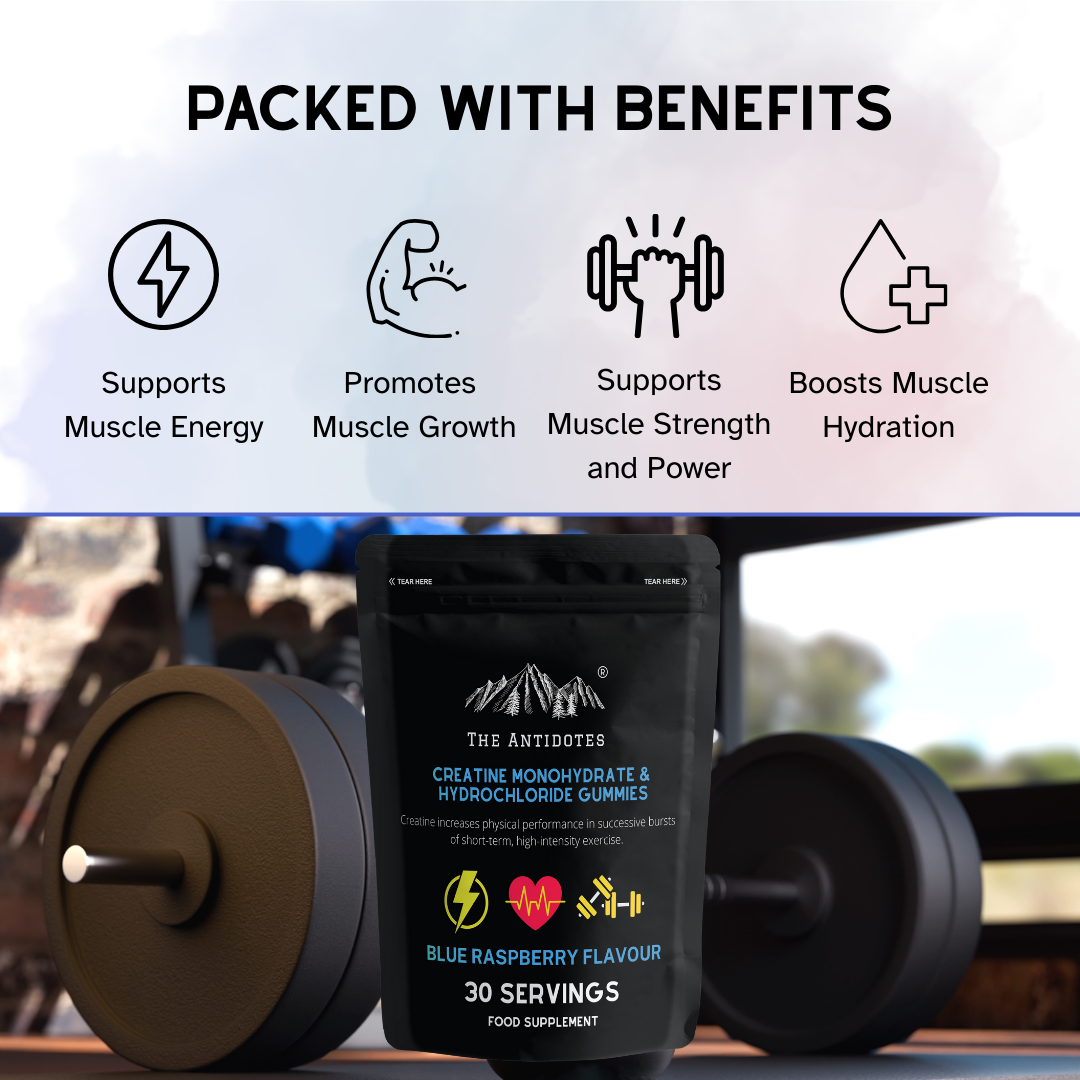 Creatine Monohydrate & Hydrochloride Gummies
