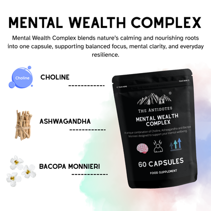 The Antidotes Mental Wealth Complex capsules, 60 capsule pack, product image 4