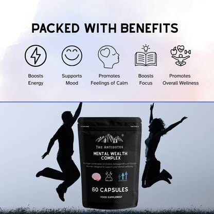 The Antidotes Mental Wealth Complex capsules, 60 capsule pack, product image 3