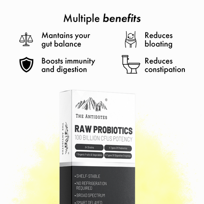 The Antidotes Raw Live Cultures multi-strain capsules pack, product image 4