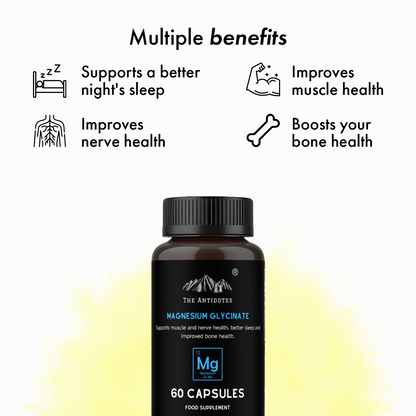 The Antidotes Magnesium Glycinate capsules pack, product image 4