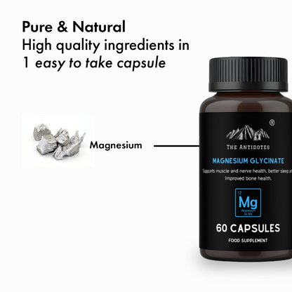 The Antidotes Magnesium Glycinate capsules pack, product image 3