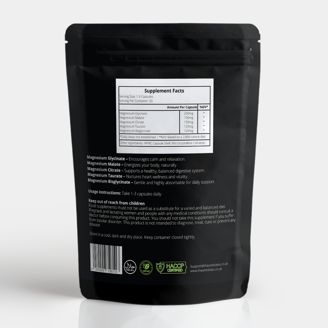 NEW Magnesium Complex - 5in1 l 90 Capsules