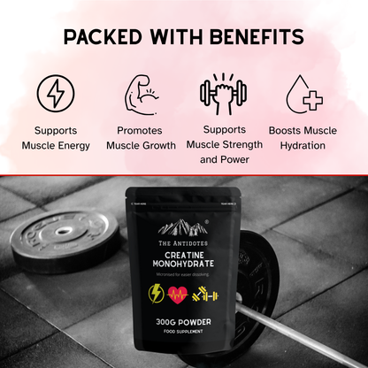 The Antidotes micronised creatine monohydrate powder pack, product image 2