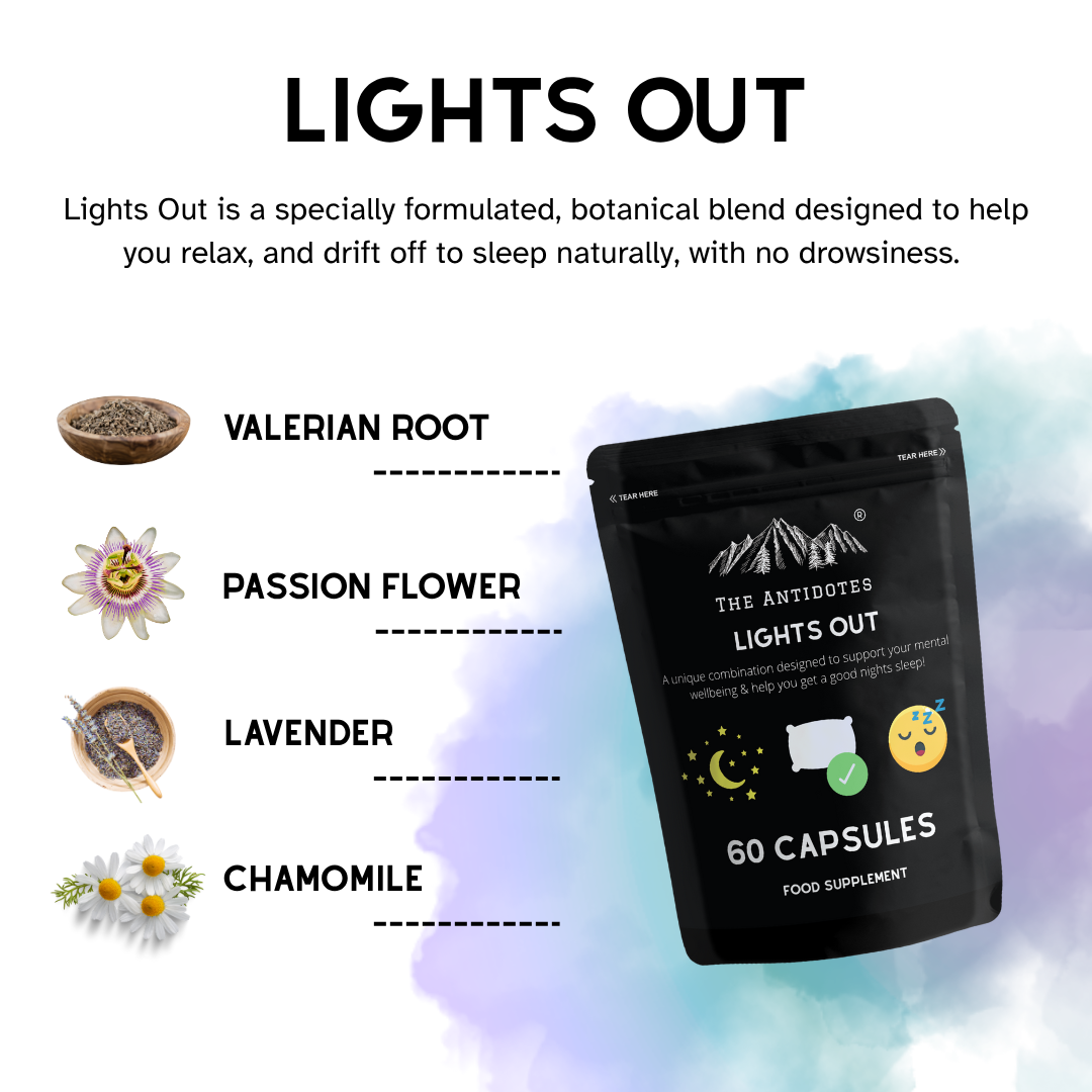 Lights Out - A Natural Sleep Supplement - Vegan
