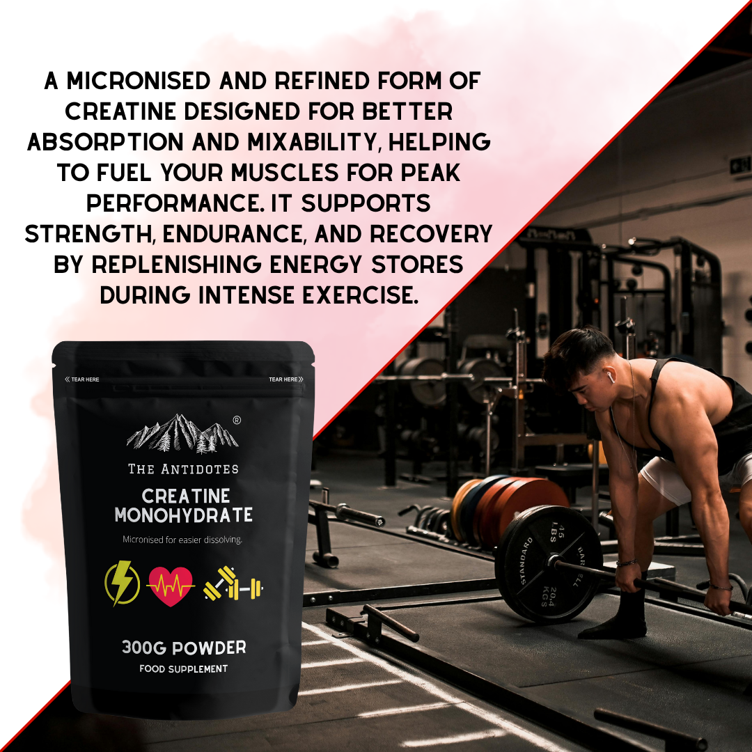 Creatine Monohydrate Powder - Pure Micronized Performance Fuel