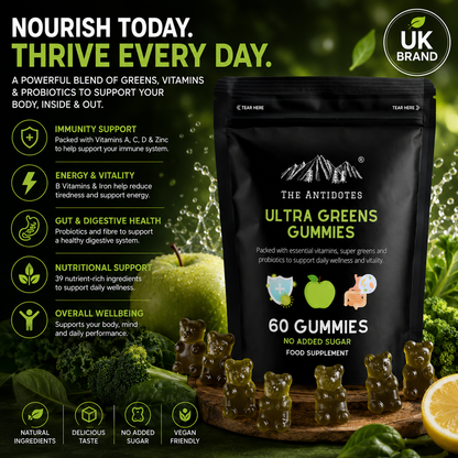 The Antidotes Ultra Green gummies, 60 piece pack, product image 3