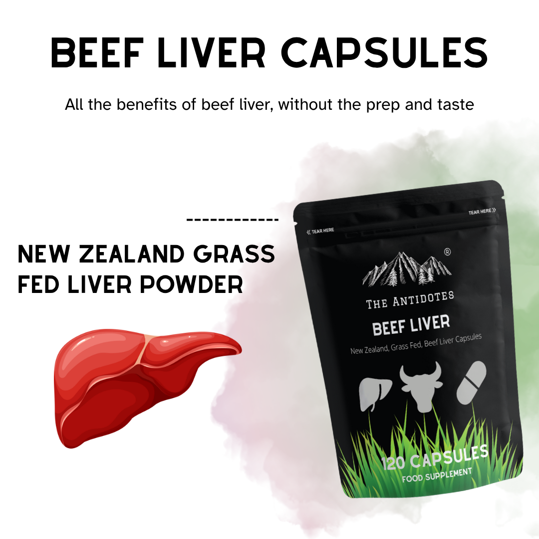 Grass-Fed Beef Liver Capsules – Nature’s Nutrient-Dense Superfood
| Halal | 60 Capsules