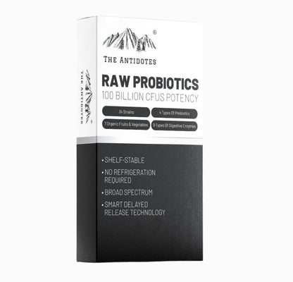 The Antidotes Raw Live Cultures multi-strain capsules pack, product image 7