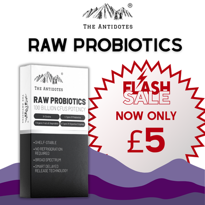 The Antidotes Raw Live Cultures multi-strain capsules
