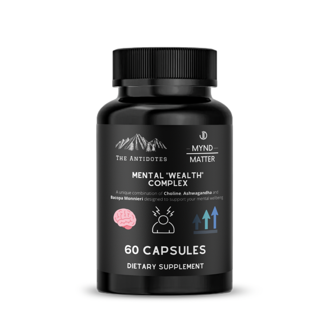 Mental Wealth Complex - Choline, Ashwagandha and Bacopa Monnieri - 60 ...